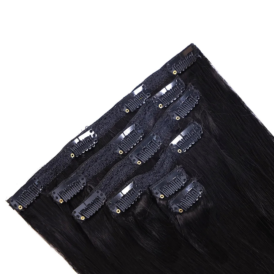 Clip-in-Extensions Deluxe Hair