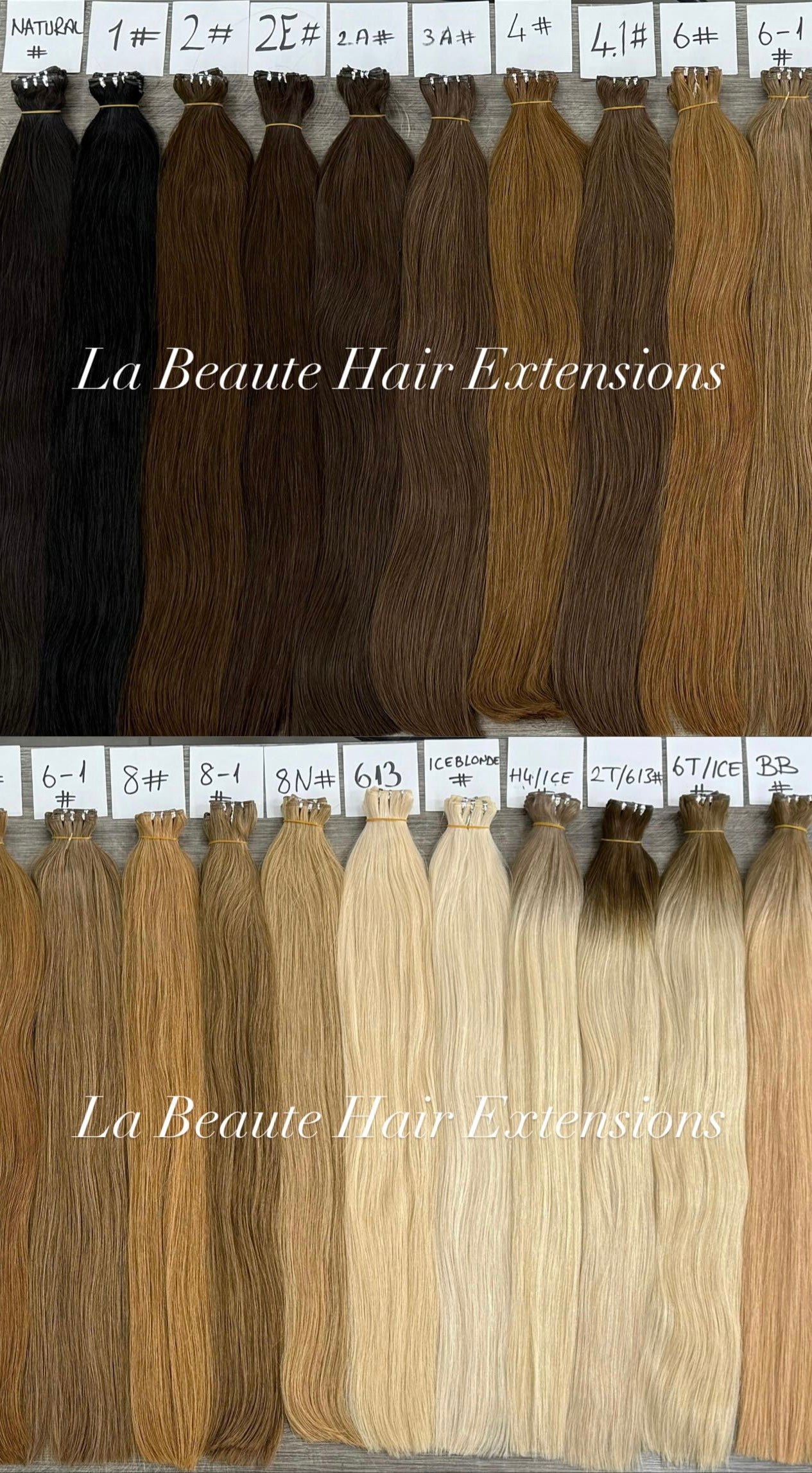 Invisible Genius Weft Tressen