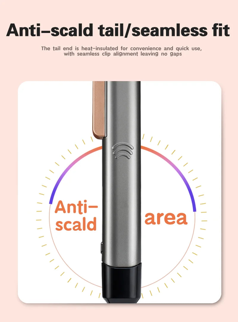 2 in 1 Hair Glätteisen - Föhn für Professional Haare Glätten