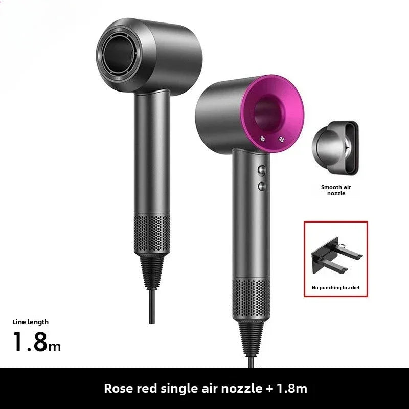 Ionen-Haartrockner mit Heiß- und Kaltluftfunktion – Leichtes 5-in-1-Profi-Styling-Tool für einfaches Föhnen